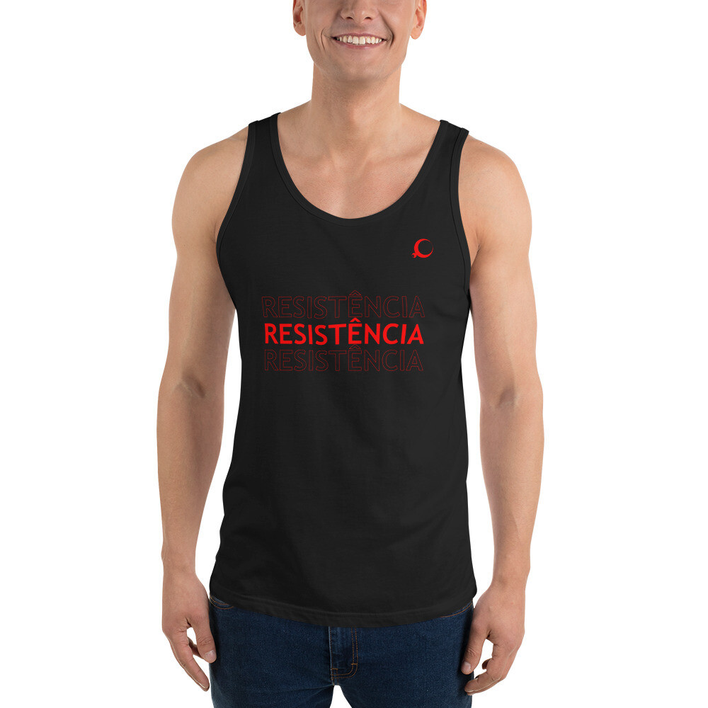 Unisex Tank Top, Color: Black, Size: XS