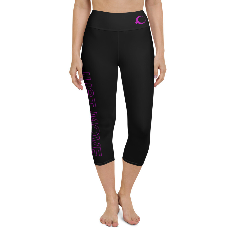 High Waisted Capri Leggings, Size: XS