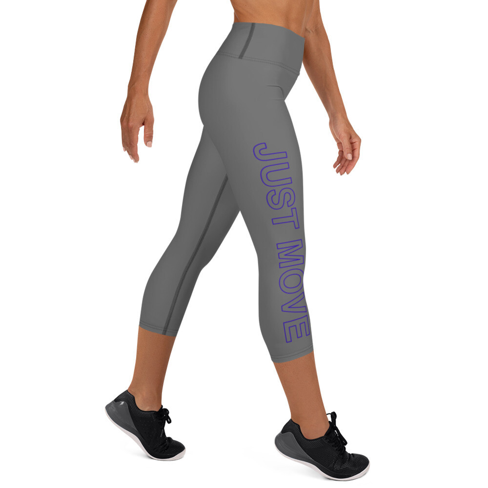 High Waisted Capri Leggings, Size: XS