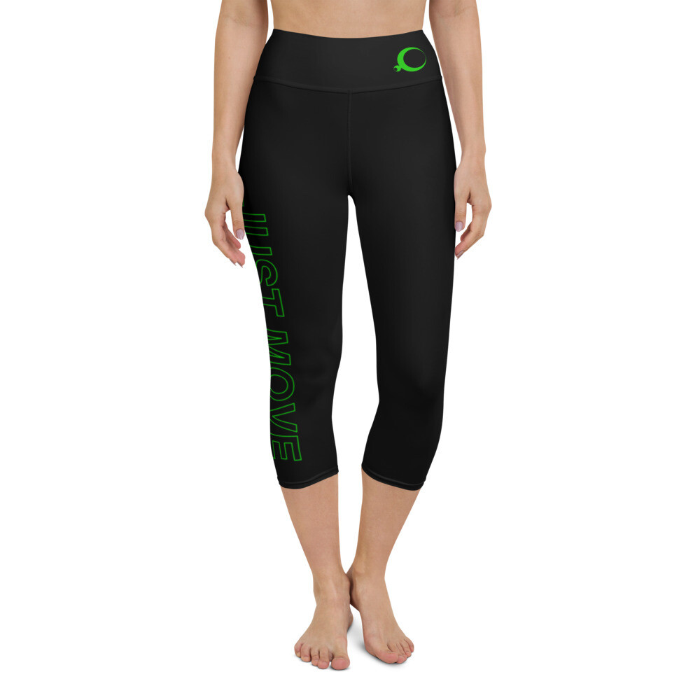 High Waisted Capri Leggings, Size: XS