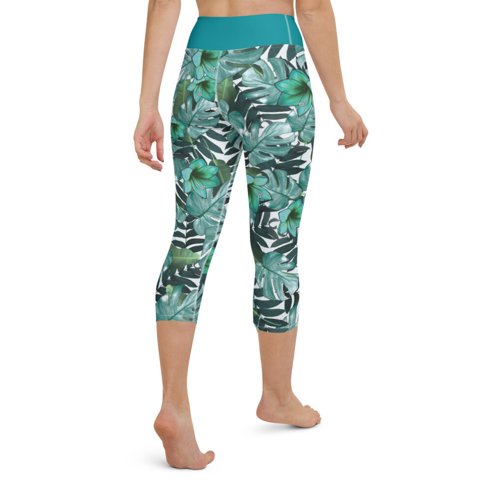 High Waisted Capri Leggings
