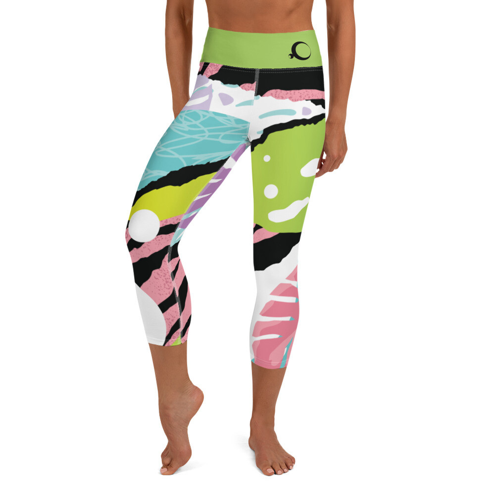 High Waisted Capri Leggings