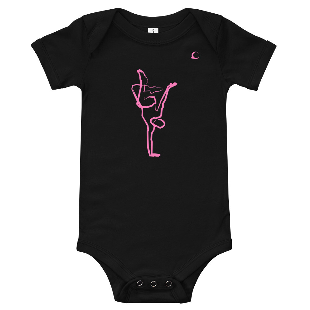 Infant onesie, Color: Black, Size: 3-6m