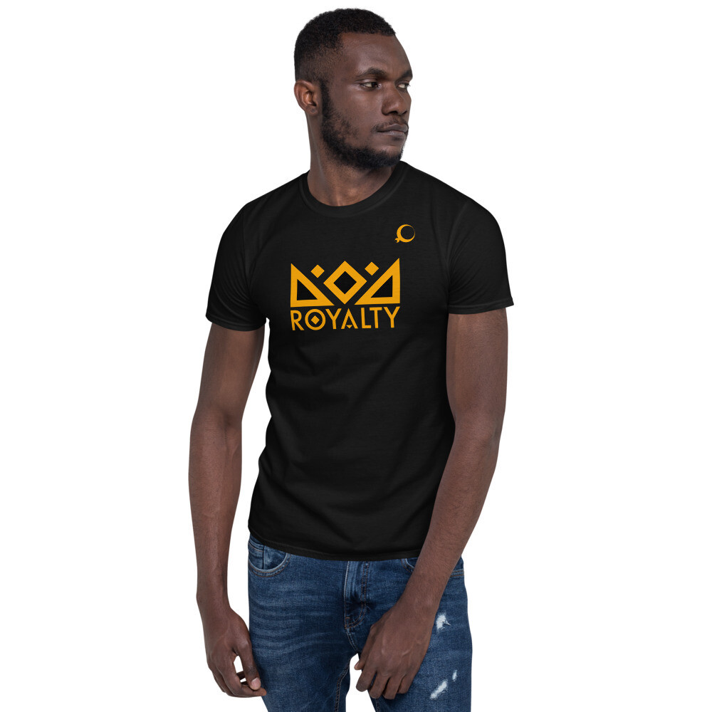 Short-Sleeve Unisex T-Shirt, Color: Black, Size: S