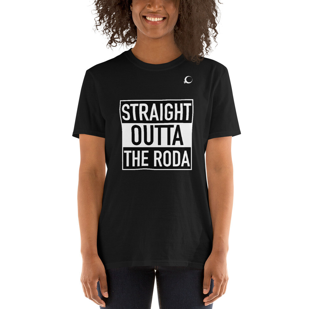 Short-Sleeve Unisex T-Shirt, Color: Black, Size: S