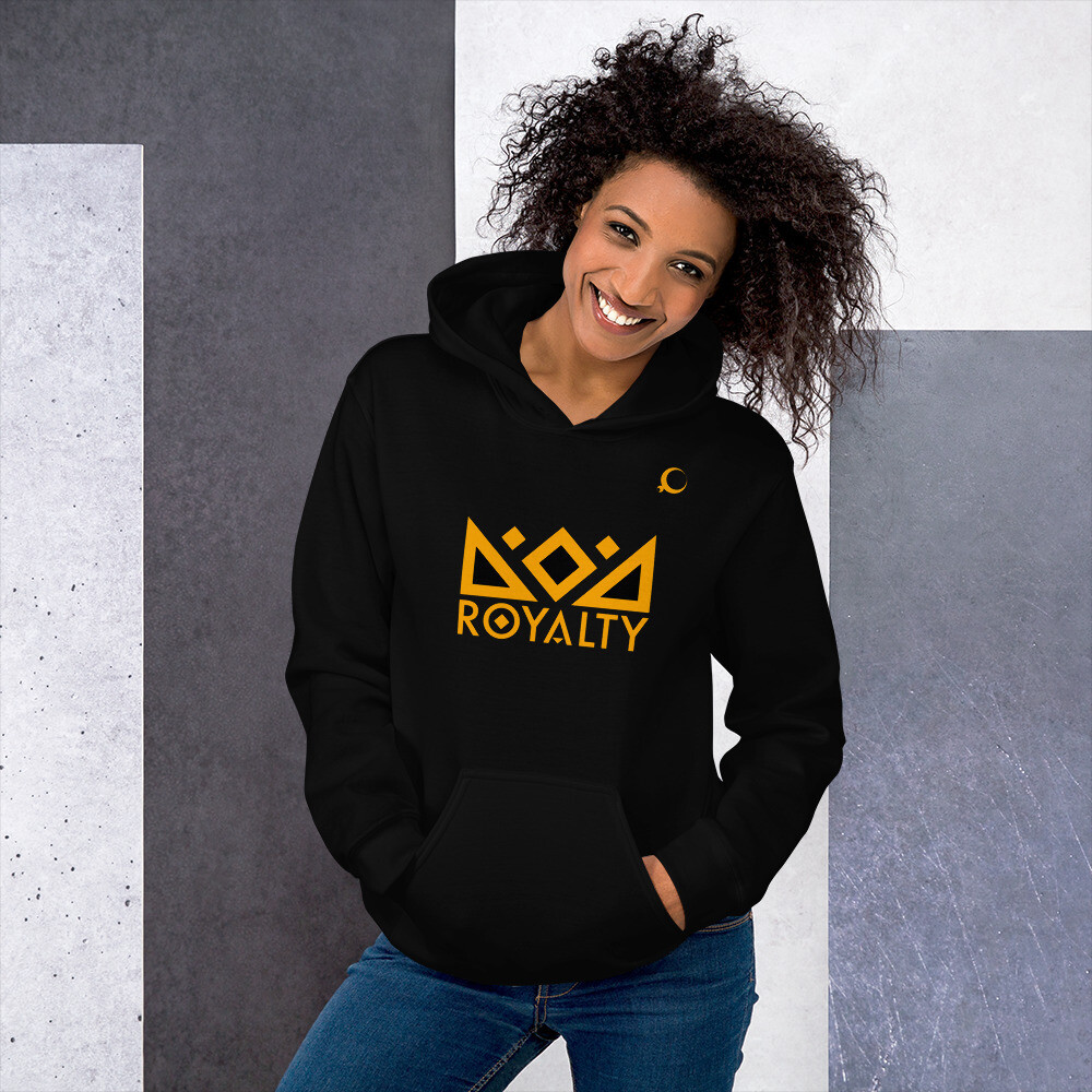 Unisex Hoodie, Color: Black, Size: S