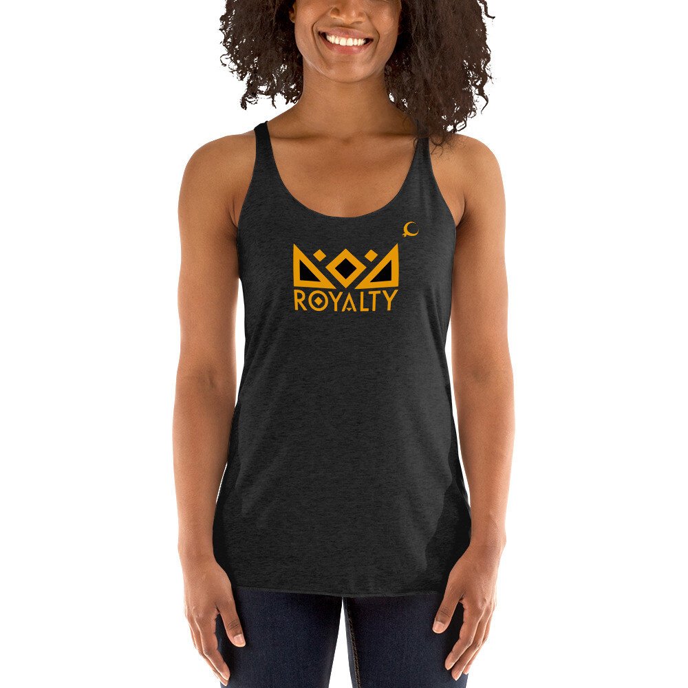 Women's Racerback Tank, Color: Vintage Black, Size: XS