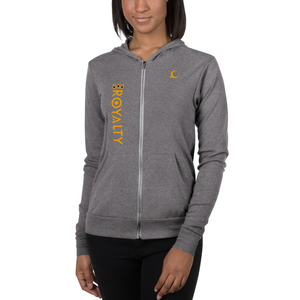 Unisex zip hoodie