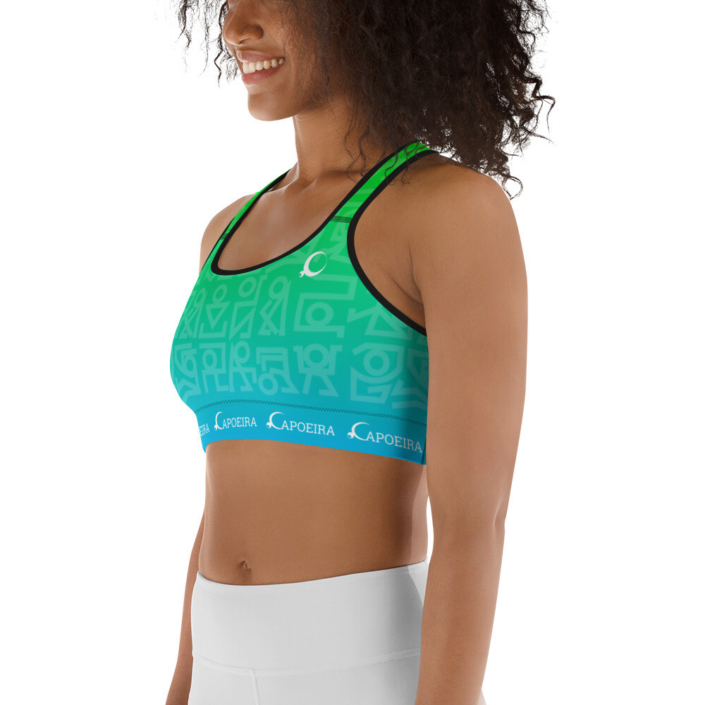 Sports bra, Color: Black, Size: XS