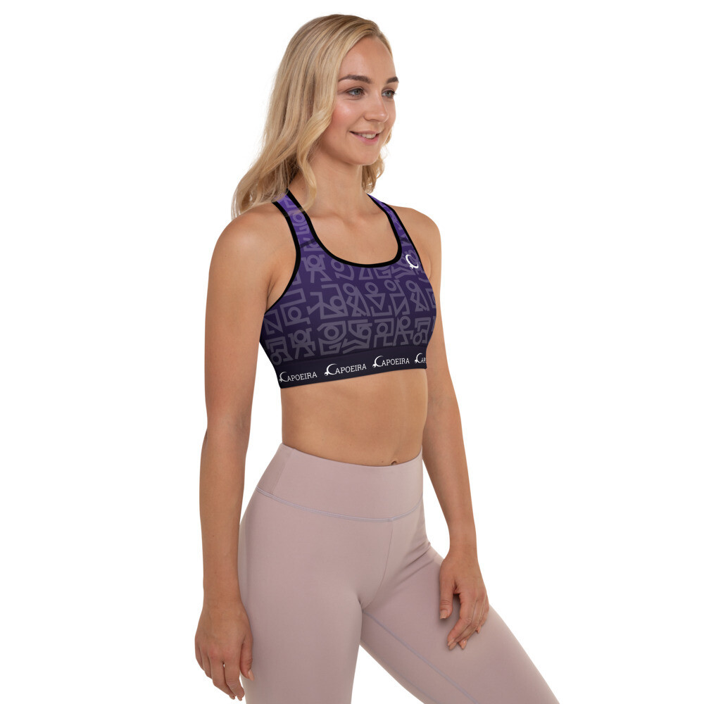 Padded Sports Bra, Color: Black, Size: XS