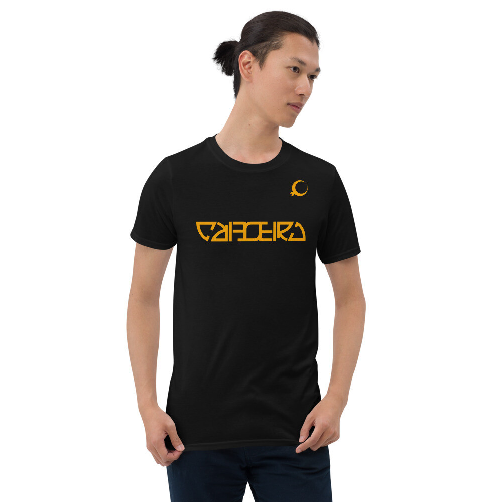 Short-Sleeve Unisex T-Shirt, Color: Black, Size: S