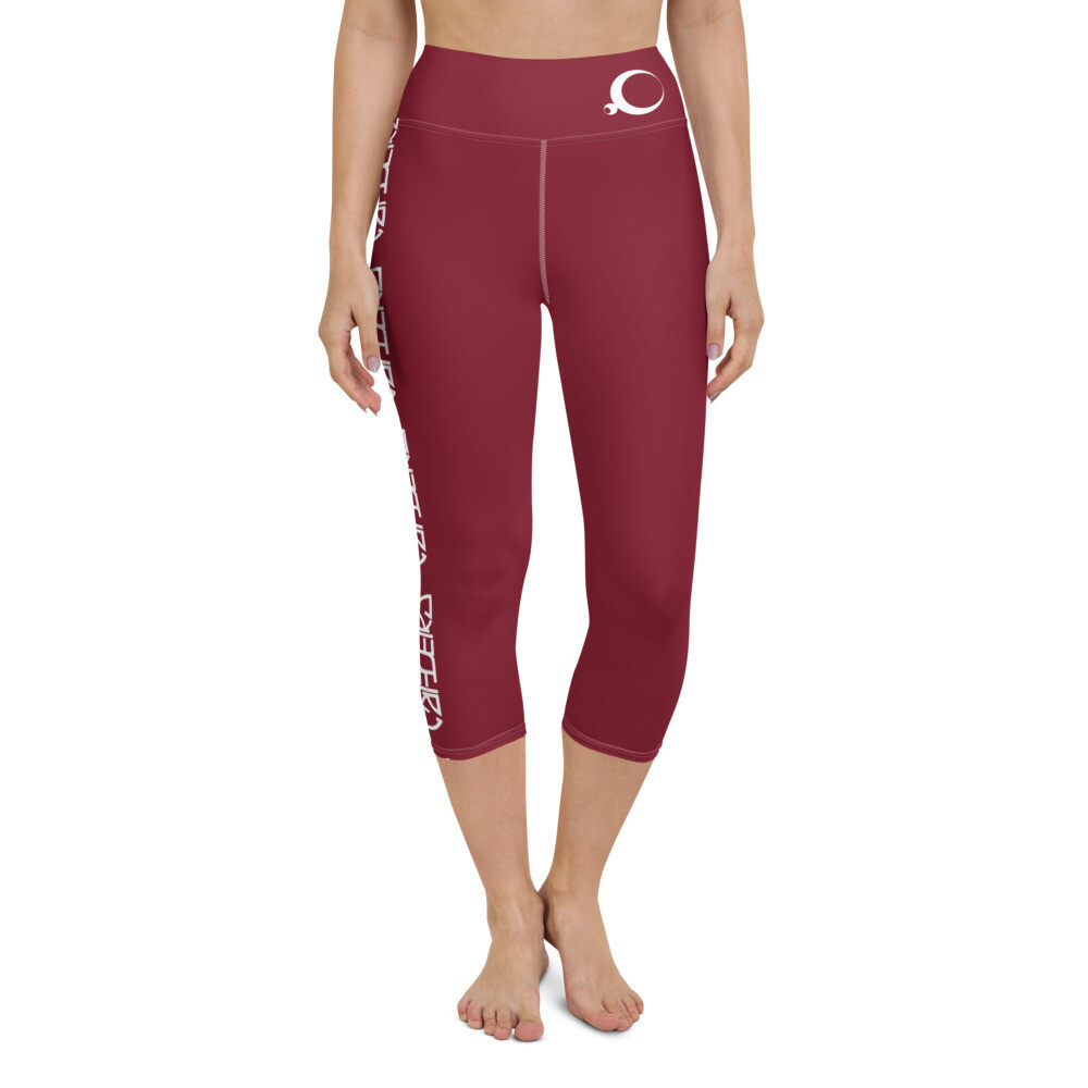 High Waisted Capri Leggings, Size: XS
