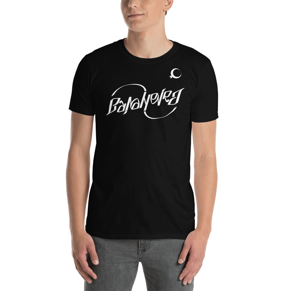 Short-Sleeve Unisex T-Shirt, Color: Black, Size: S