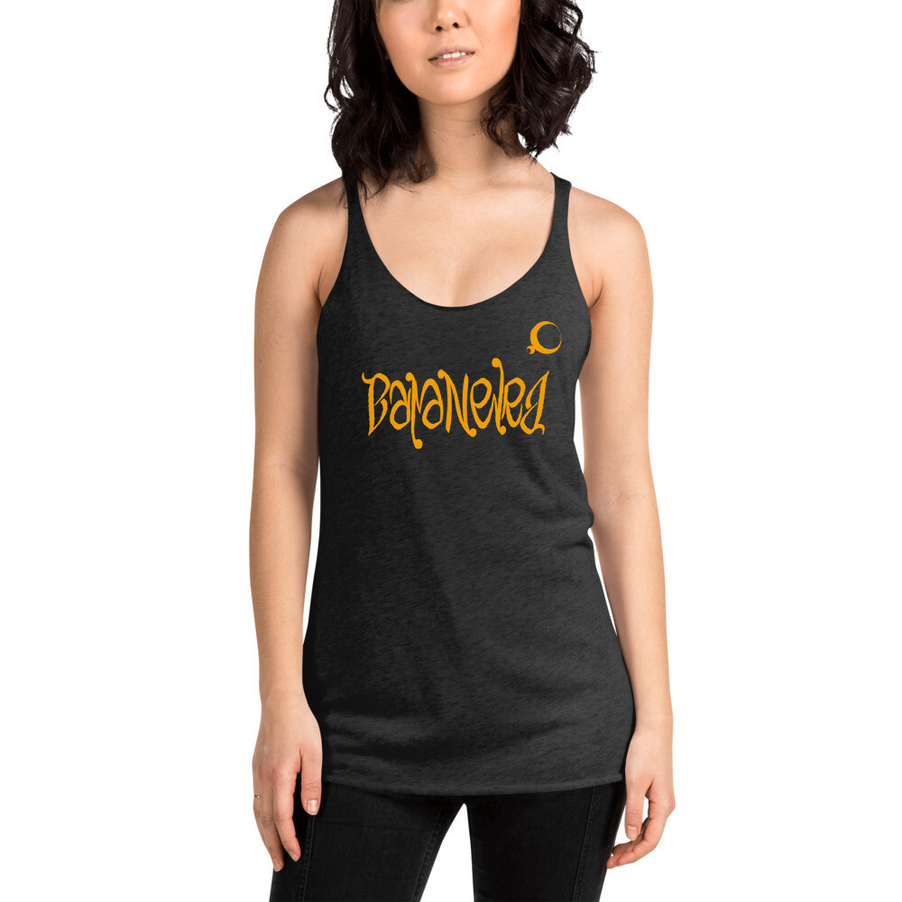 Women's Racerback Tank, Color: Vintage Black, Size: XS