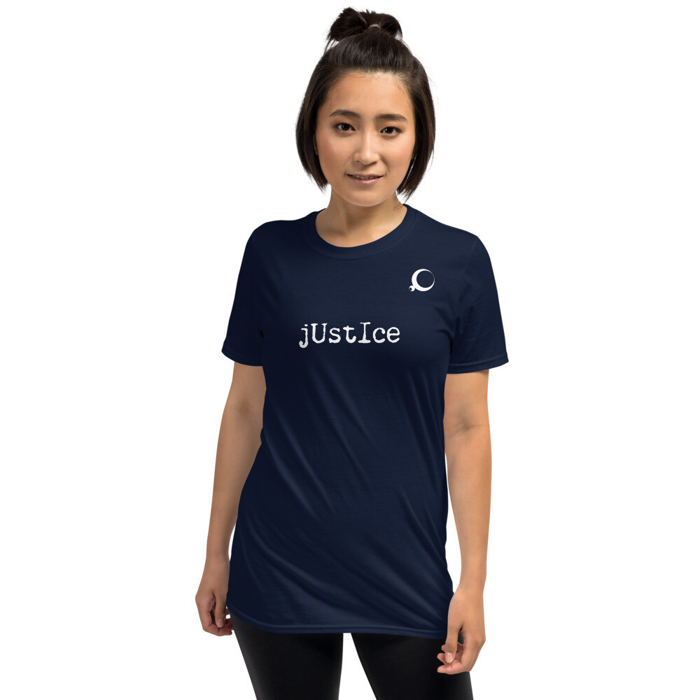 Short-Sleeve Unisex T-Shirt, Color: Navy, Size: S