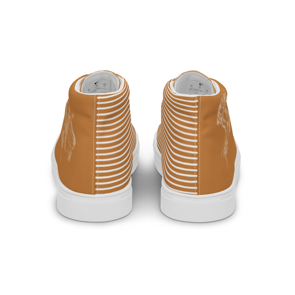 Women’s high top canvas shoes