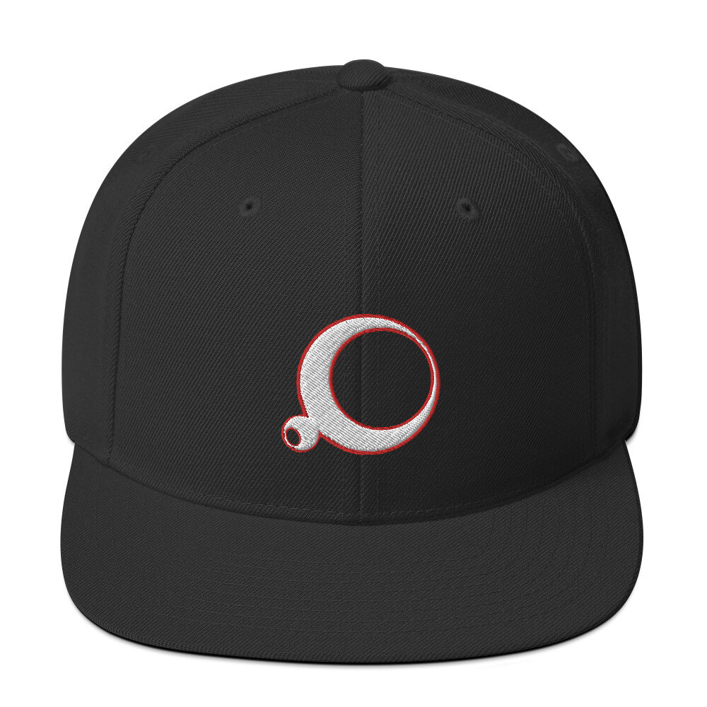 Snapback Hat, Color: Black