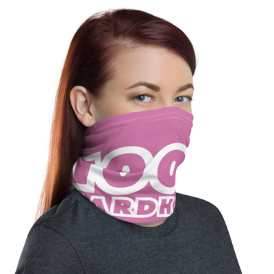 100% HH Face Covering - Pink/White