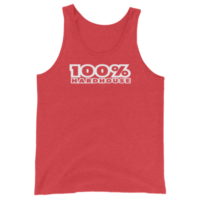 100% HH Tank Top - Red/White