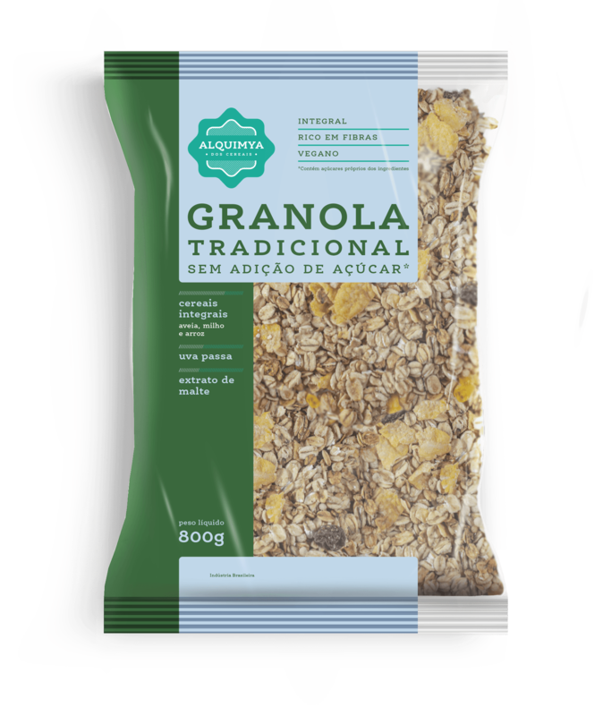 Granola Tradicional Sem Açúcar 800g
