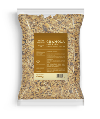Granola Coco e Mel 800g