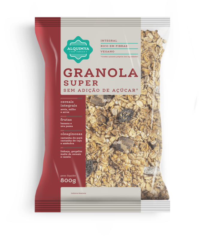 Super Granola Sem Açúcar 800g