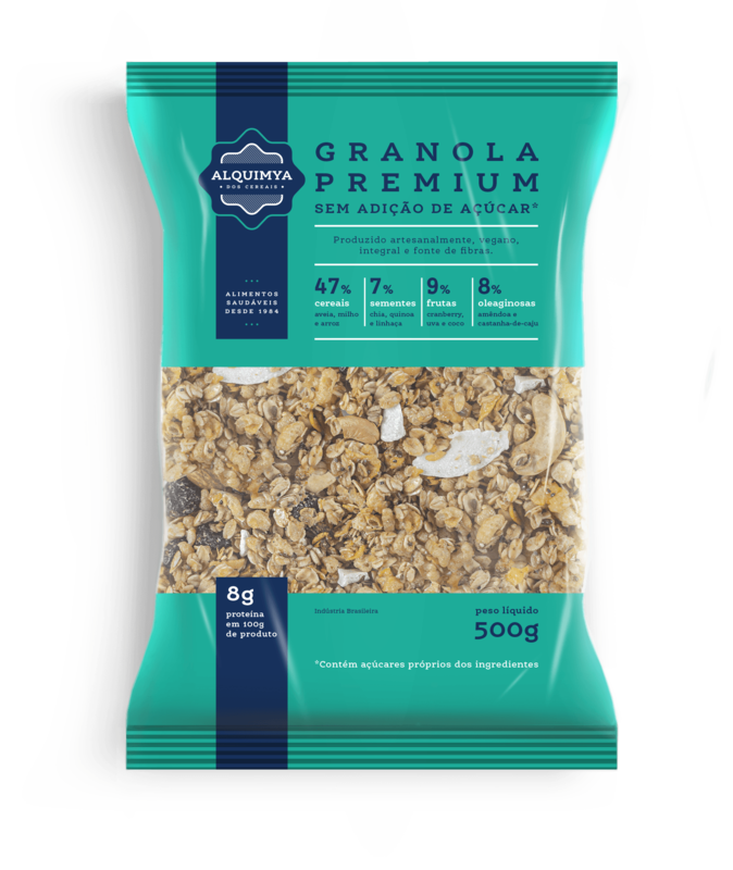 Granola Premium Sem Açúcar 500g
