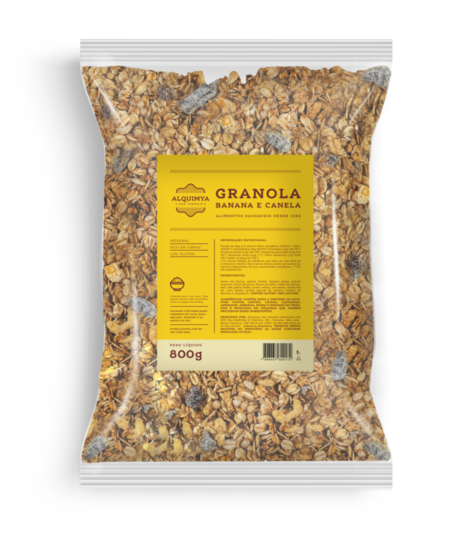 Granola Banana e Canela 800g