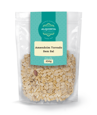 Amendoim Torrado Sem Sal 250g