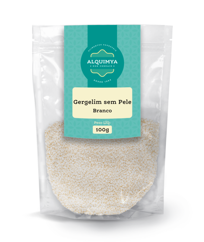 Gergelim sem Pele Branco Crú 100g