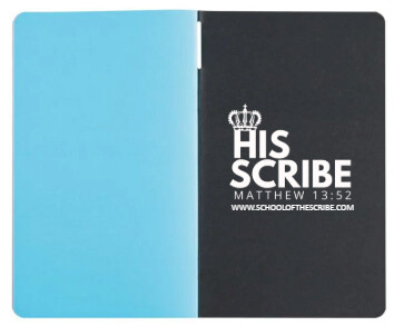 HIS SCRIBE Exclusive 5" x 8" Note Taking Book