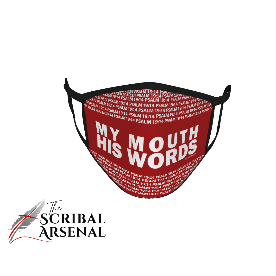 MY MOUTH HIS WORDS Exclusive Face Mask