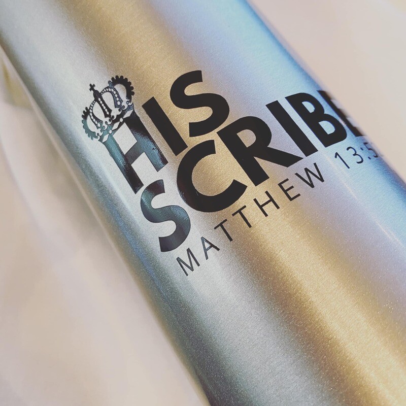 HIS Scribe Exclusive Aluminum Water Bottle