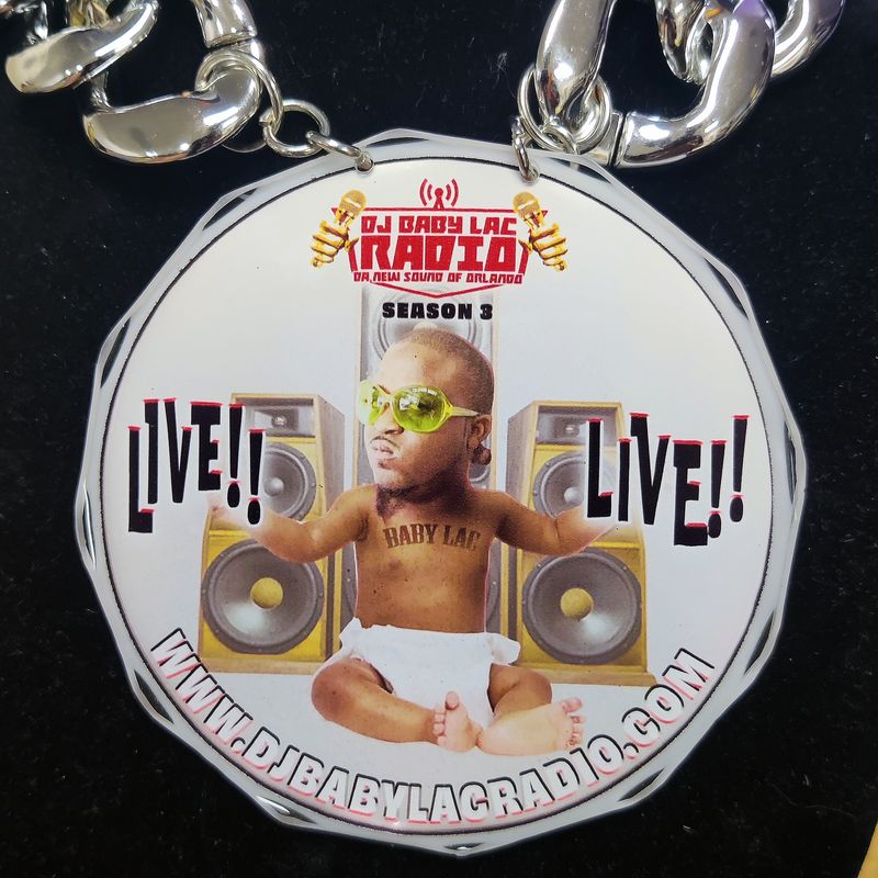 DJ Baby Lac Radio Bling Chain