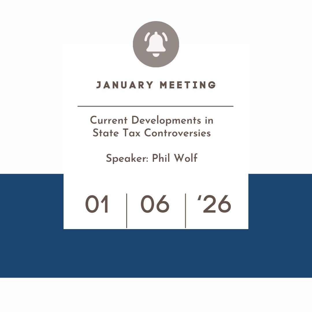 January 6, 2026 - Current Developments in State Tax Controversies  (Live Event)