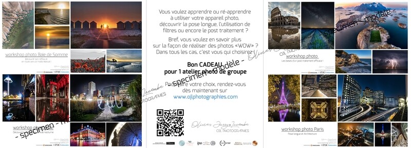 Bon cadeau &quot;Atelier Photo de Groupe&quot;
