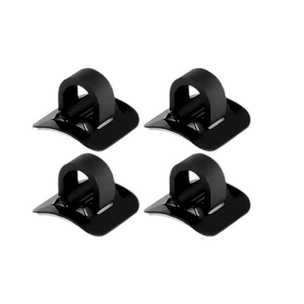 Abrazadera guia para cable de bicicleta (4 pzas)