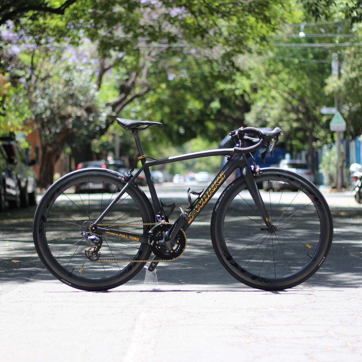 Bicicleta Specialized Tarmac Sl4 Sport Full Carbon Titanio Lightened by Full Torq