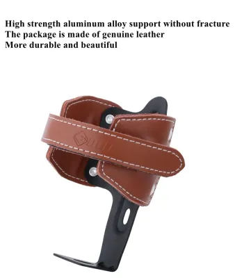 Porta anfora piel cafe Grino