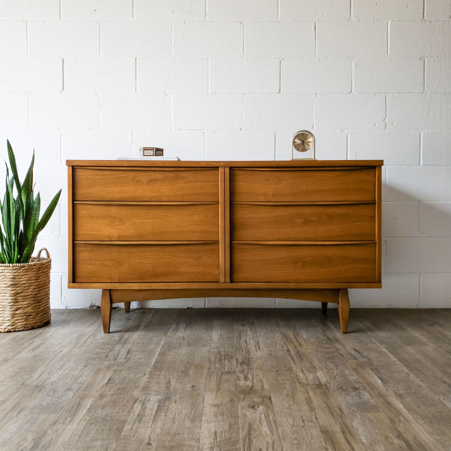 Vintage Kent Coffey Mid-Century Modern 6-Drawer Dresser | "The Escort"
