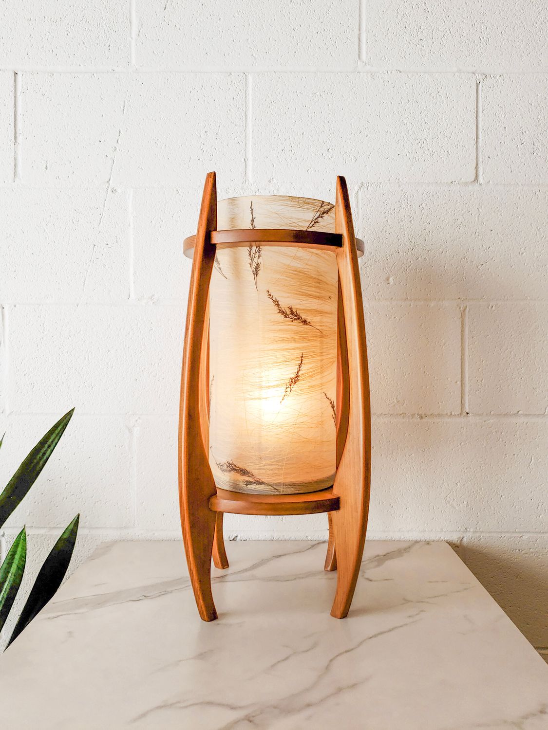 Vintage Mid-Century Modern Rocket Lamp | Space Age | MCM Table Lamp | Sculptural | 60's