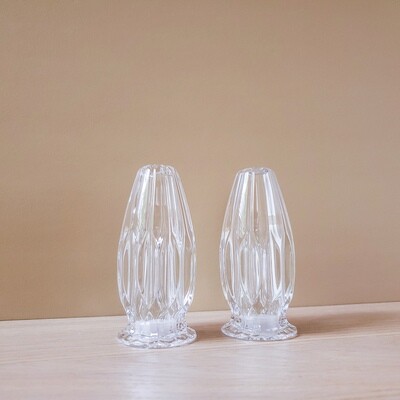 Vintage Park Lane by Mikasa Crystal Salt and Pepper Shaker Set