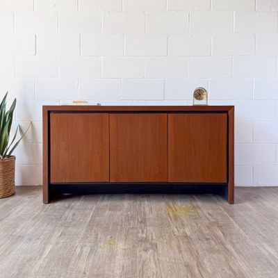 Vintage Mid-Century Dillingham Walnut Credenza by Merton Gershun | Circa 1970's | Sideboard | Buffet