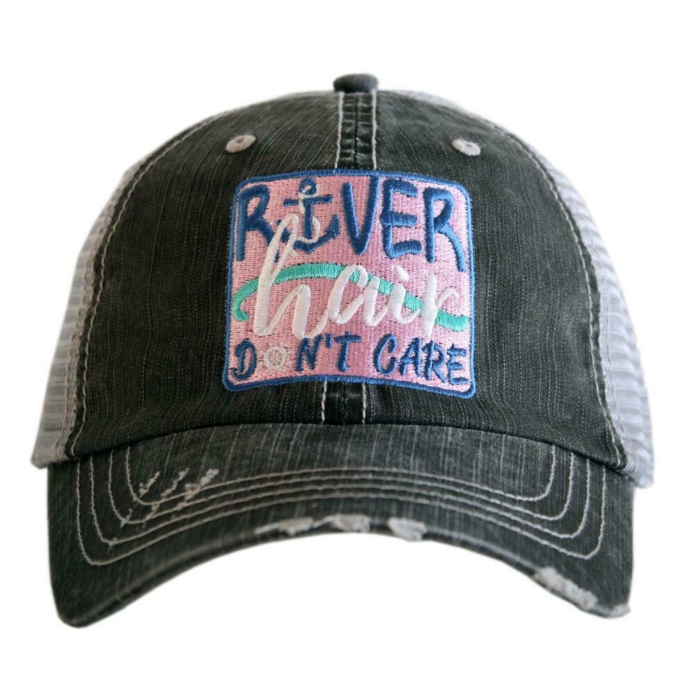 River Hair Don't Care Patch Trucker Cap