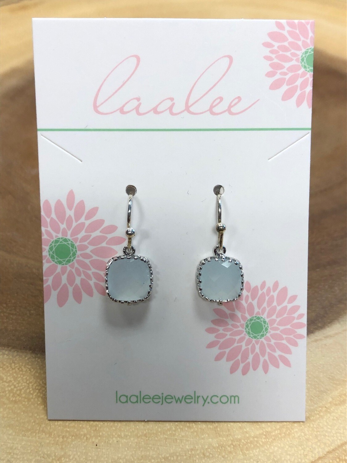 Laalee Dainty Earrings Powder Blue