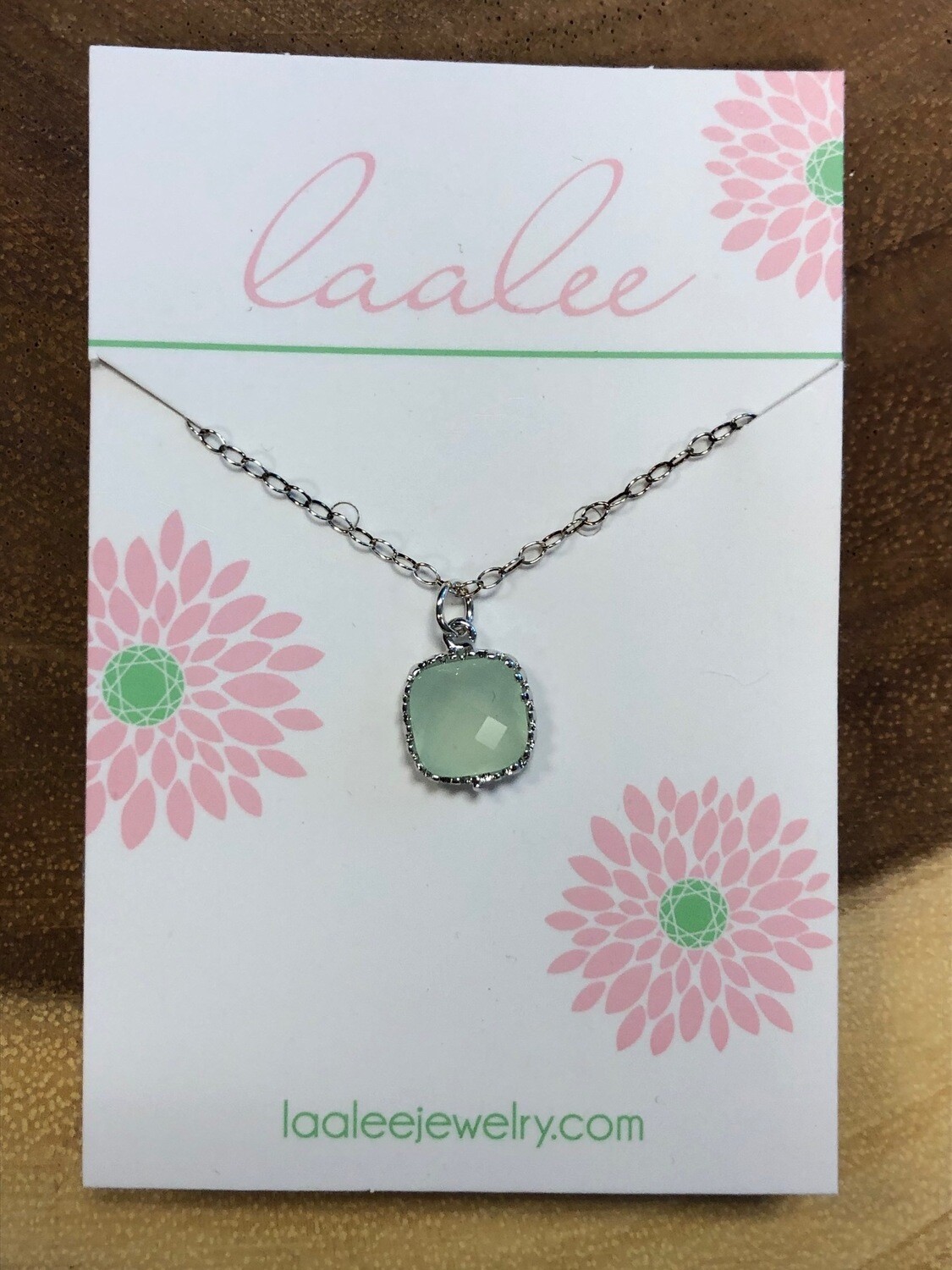 Laalee Dainty Necklace Light Mint