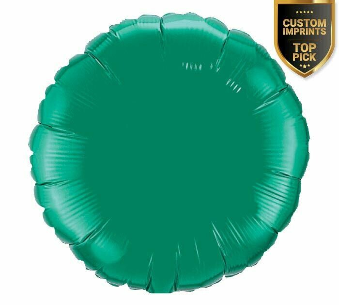 Solid Green Balloon