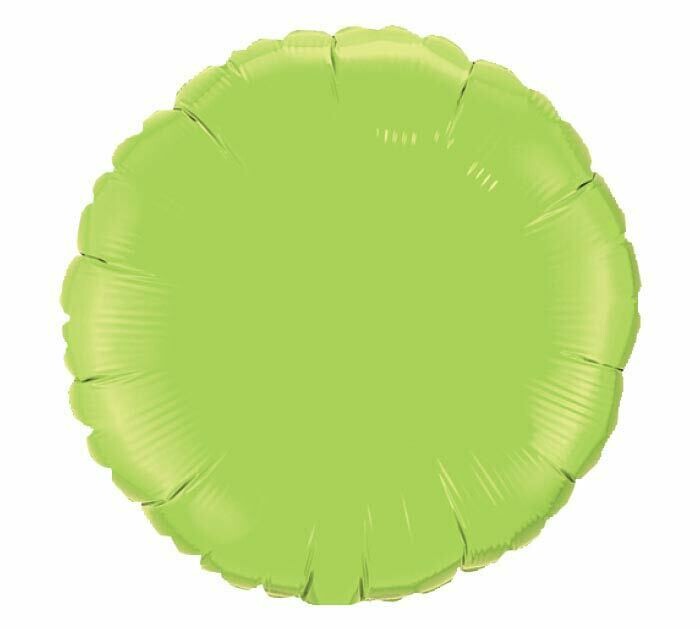 Solid Lime Green Balloon