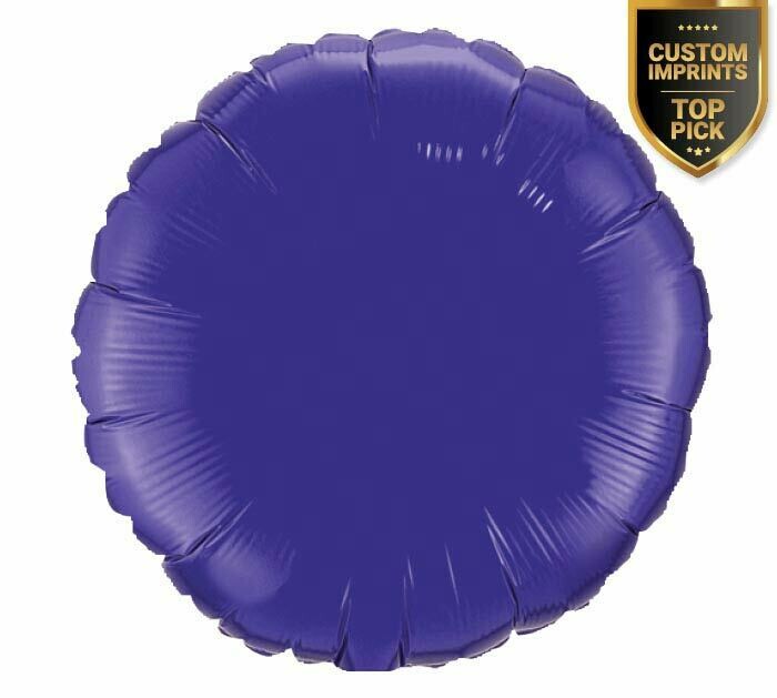 Solid Purple Quartz Balloon