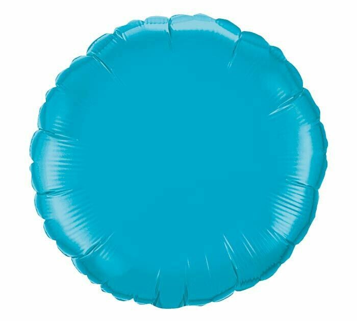 Solid Turquoise Balloon